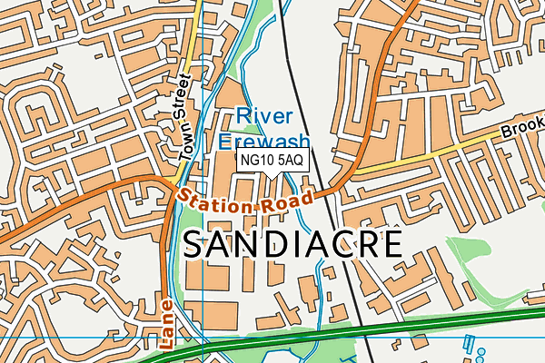 NG10 5AQ map - OS VectorMap District (Ordnance Survey) NG10 5AQ map - OS VectorMap District (Ordnance Survey)
