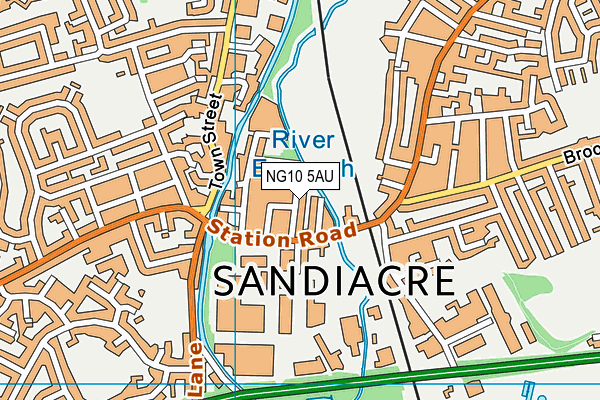 NG10 5AU map - OS VectorMap District (Ordnance Survey) NG10 5AU map - OS VectorMap District (Ordnance Survey)