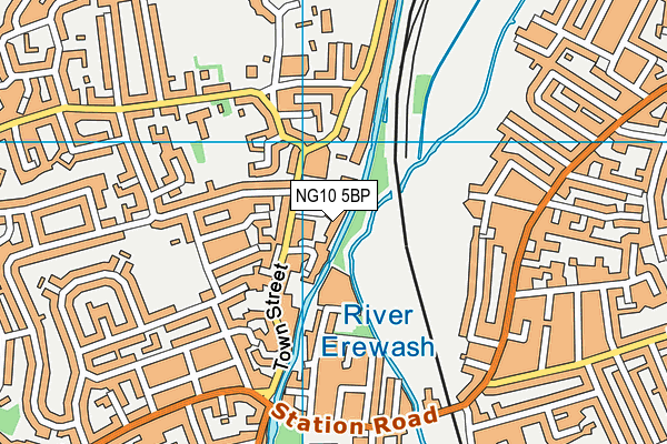 NG10 5BP map - OS VectorMap District (Ordnance Survey) NG10 5BP map - OS VectorMap District (Ordnance Survey)