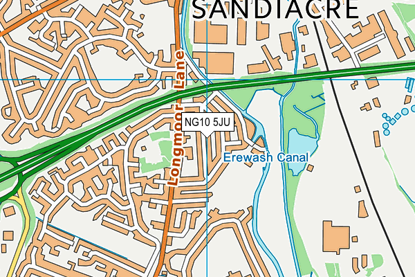 NG10 5JU map - OS VectorMap District (Ordnance Survey) NG10 5JU map - OS VectorMap District (Ordnance Survey)