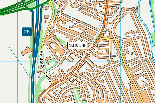 NG10 5NH map - OS VectorMap District (Ordnance Survey) NG10 5NH map - OS VectorMap District (Ordnance Survey)