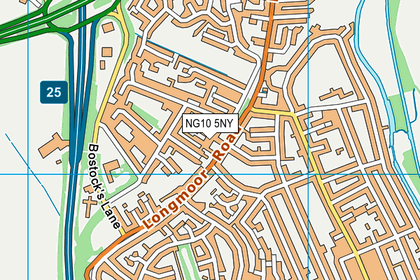 NG10 5NY map - OS VectorMap District (Ordnance Survey) NG10 5NY map - OS VectorMap District (Ordnance Survey)
