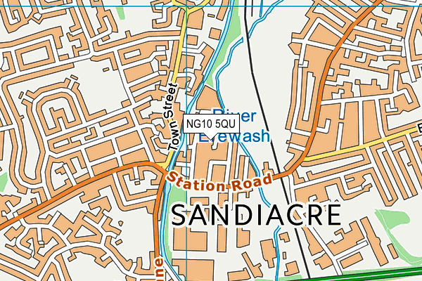 NG10 5QU map - OS VectorMap District (Ordnance Survey) NG10 5QU map - OS VectorMap District (Ordnance Survey)