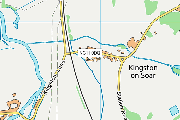 NG11 0DQ map - OS VectorMap District (Ordnance Survey) NG11 0DQ map - OS VectorMap District (Ordnance Survey)