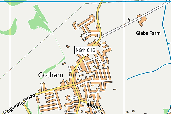 NG11 0HG map - OS VectorMap District (Ordnance Survey) NG11 0HG map - OS VectorMap District (Ordnance Survey)