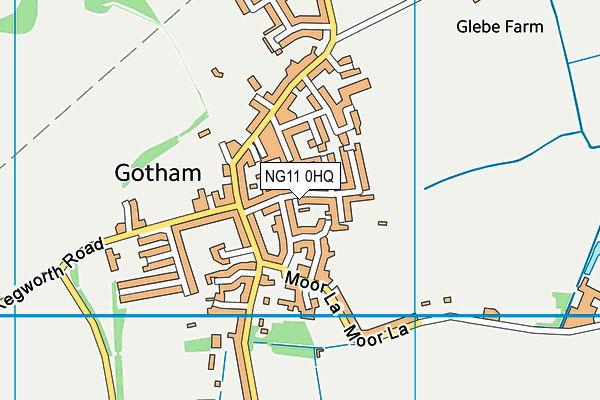 NG11 0HQ map - OS VectorMap District (Ordnance Survey)
