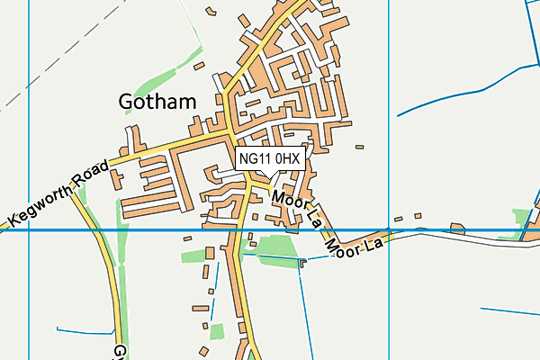 NG11 0HX map - OS VectorMap District (Ordnance Survey) NG11 0HX map - OS VectorMap District (Ordnance Survey)