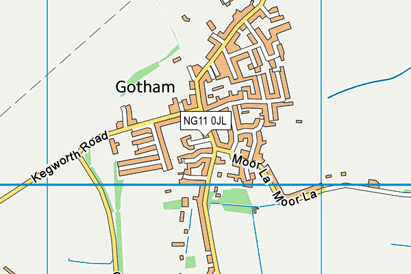NG11 0JL map - OS VectorMap District (Ordnance Survey) NG11 0JL map - OS VectorMap District (Ordnance Survey)