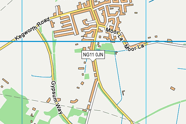 NG11 0JN map - OS VectorMap District (Ordnance Survey) NG11 0JN map - OS VectorMap District (Ordnance Survey)