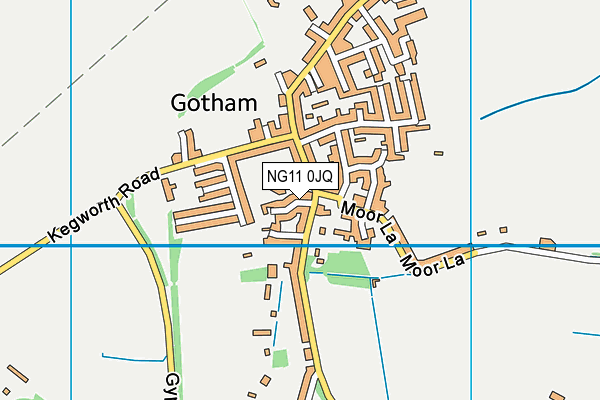 NG11 0JQ map - OS VectorMap District (Ordnance Survey) NG11 0JQ map - OS VectorMap District (Ordnance Survey)