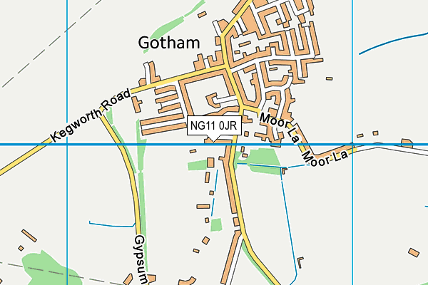 NG11 0JR map - OS VectorMap District (Ordnance Survey) NG11 0JR map - OS VectorMap District (Ordnance Survey)