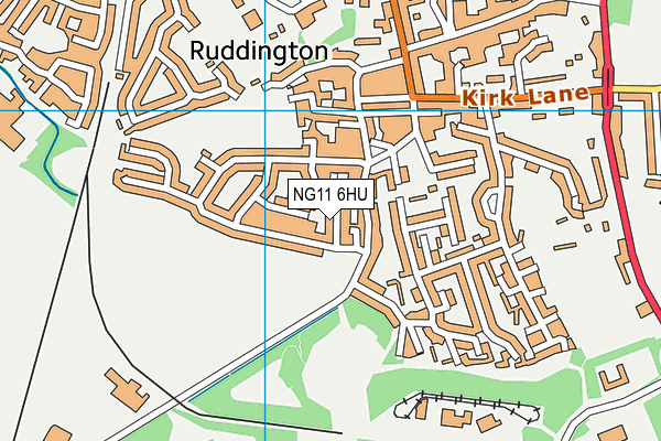 NG11 6HU map - OS VectorMap District (Ordnance Survey) NG11 6HU map - OS VectorMap District (Ordnance Survey)