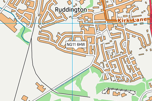 NG11 6HW map - OS VectorMap District (Ordnance Survey) NG11 6HW map - OS VectorMap District (Ordnance Survey)