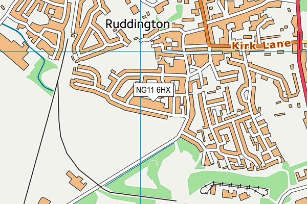 NG11 6HX map - OS VectorMap District (Ordnance Survey) NG11 6HX map - OS VectorMap District (Ordnance Survey)