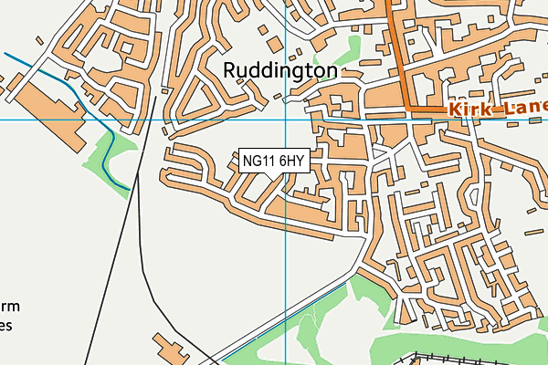 NG11 6HY map - OS VectorMap District (Ordnance Survey) NG11 6HY map - OS VectorMap District (Ordnance Survey)