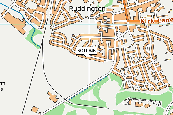 NG11 6JB map - OS VectorMap District (Ordnance Survey) NG11 6JB map - OS VectorMap District (Ordnance Survey)