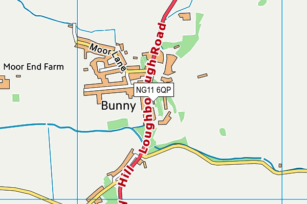 NG11 6QP map - OS VectorMap District (Ordnance Survey) NG11 6QP map - OS VectorMap District (Ordnance Survey)