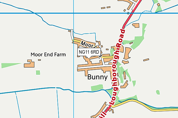 NG11 6RD map - OS VectorMap District (Ordnance Survey) NG11 6RD map - OS VectorMap District (Ordnance Survey)