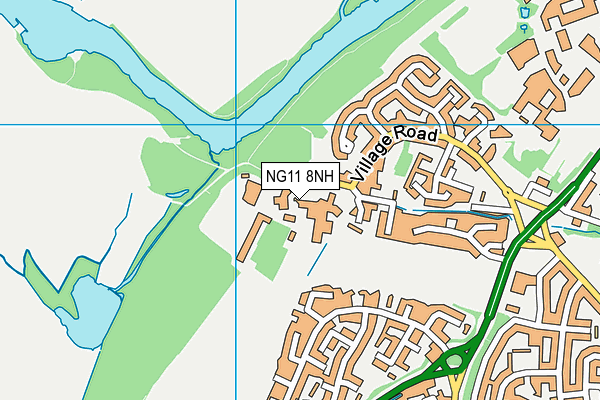 NG11 8NH map - OS VectorMap District (Ordnance Survey) NG11 8NH map - OS VectorMap District (Ordnance Survey)