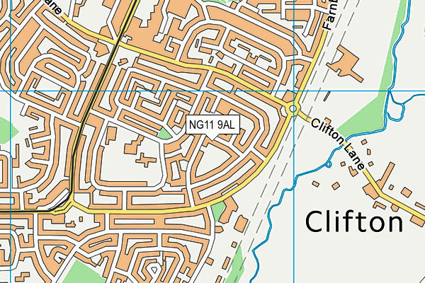 NG11 9AL map - OS VectorMap District (Ordnance Survey) NG11 9AL map - OS VectorMap District (Ordnance Survey)