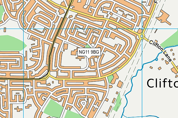 NG11 9BG map - OS VectorMap District (Ordnance Survey) NG11 9BG map - OS VectorMap District (Ordnance Survey)