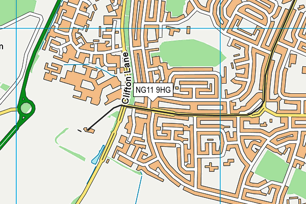 NG11 9HG map - OS VectorMap District (Ordnance Survey) NG11 9HG map - OS VectorMap District (Ordnance Survey)
