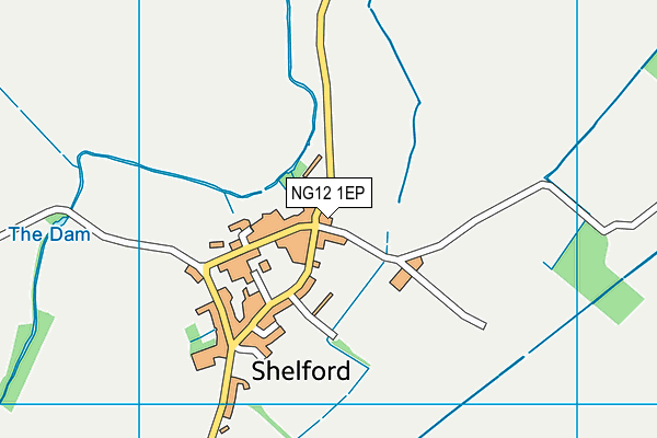 NG12 1EP map - OS VectorMap District (Ordnance Survey) NG12 1EP map - OS VectorMap District (Ordnance Survey)