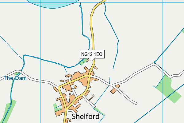 NG12 1EQ map - OS VectorMap District (Ordnance Survey) NG12 1EQ map - OS VectorMap District (Ordnance Survey)