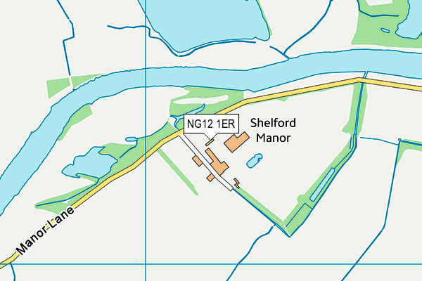 NG12 1ER map - OS VectorMap District (Ordnance Survey) NG12 1ER map - OS VectorMap District (Ordnance Survey)
