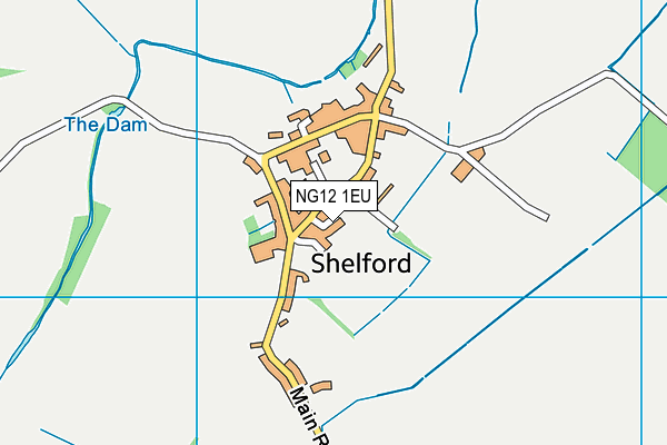 NG12 1EU map - OS VectorMap District (Ordnance Survey) NG12 1EU map - OS VectorMap District (Ordnance Survey)