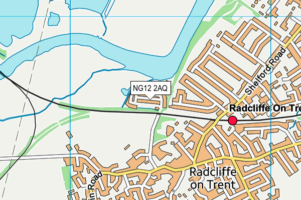 NG12 2AQ map - OS VectorMap District (Ordnance Survey) NG12 2AQ map - OS VectorMap District (Ordnance Survey)