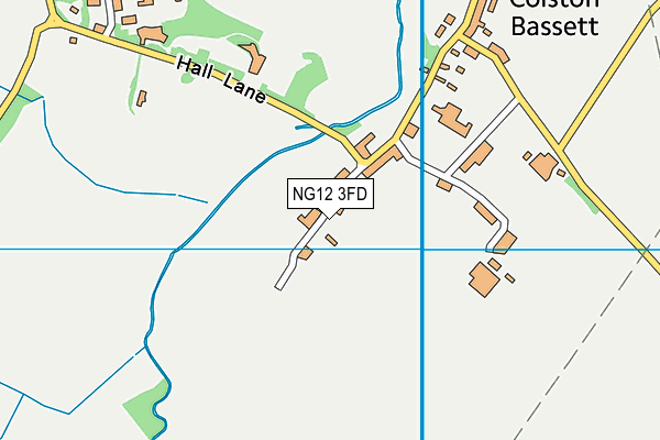 NG12 3FD map - OS VectorMap District (Ordnance Survey) NG12 3FD map - OS VectorMap District (Ordnance Survey)