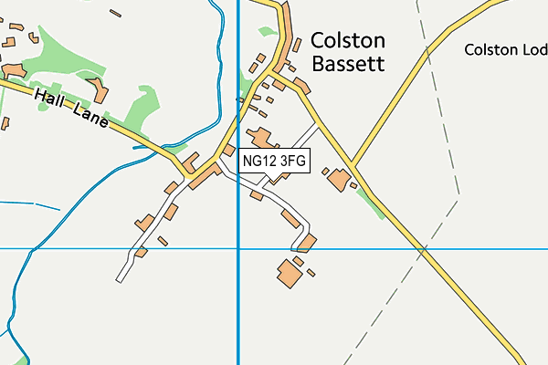 NG12 3FG map - OS VectorMap District (Ordnance Survey) NG12 3FG map - OS VectorMap District (Ordnance Survey)