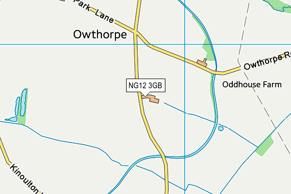 NG12 3GB map - OS VectorMap District (Ordnance Survey) NG12 3GB map - OS VectorMap District (Ordnance Survey)