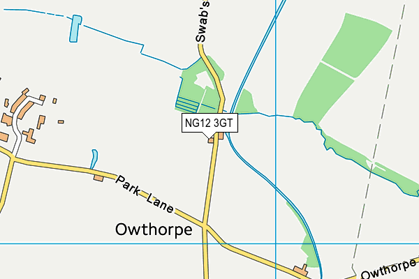 NG12 3GT map - OS VectorMap District (Ordnance Survey) NG12 3GT map - OS VectorMap District (Ordnance Survey)