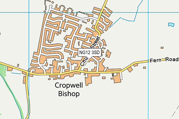 NG12 3SD map - OS VectorMap District (Ordnance Survey) NG12 3SD map - OS VectorMap District (Ordnance Survey)