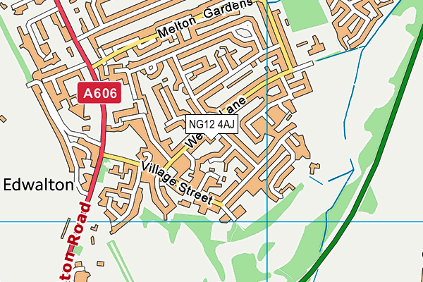 NG12 4AJ map - OS VectorMap District (Ordnance Survey) NG12 4AJ map - OS VectorMap District (Ordnance Survey)