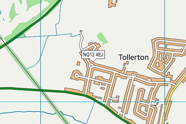 NG12 4EJ map - OS VectorMap District (Ordnance Survey) NG12 4EJ map - OS VectorMap District (Ordnance Survey)
