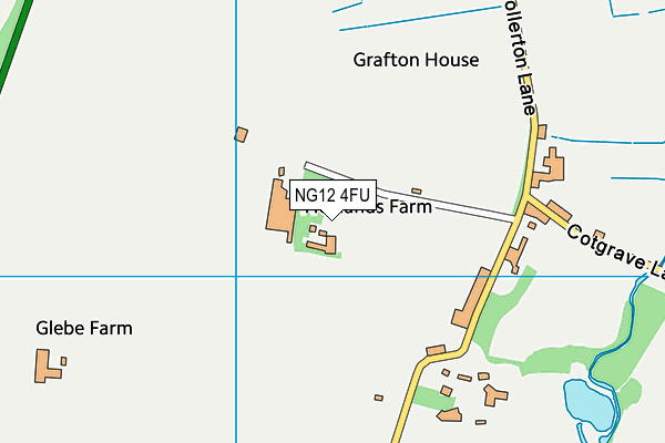 NG12 4FU map - OS VectorMap District (Ordnance Survey) NG12 4FU map - OS VectorMap District (Ordnance Survey)