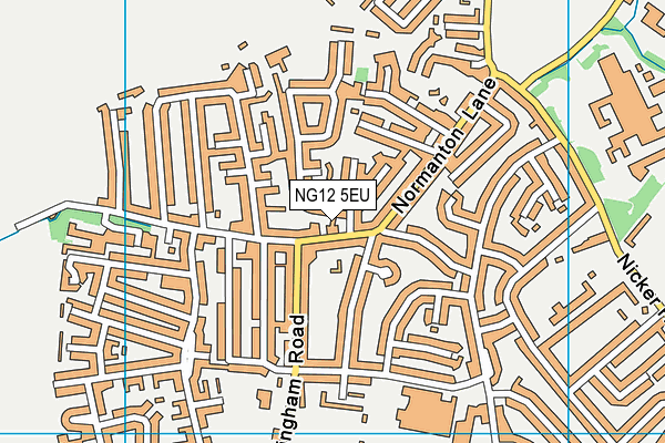 NG12 5EU map - OS VectorMap District (Ordnance Survey) NG12 5EU map - OS VectorMap District (Ordnance Survey)