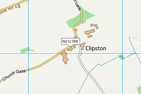 NG12 5PA map - OS VectorMap District (Ordnance Survey) NG12 5PA map - OS VectorMap District (Ordnance Survey)