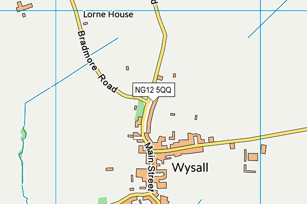 NG12 5QQ map - OS VectorMap District (Ordnance Survey) NG12 5QQ map - OS VectorMap District (Ordnance Survey)