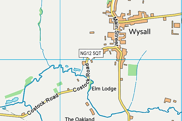 NG12 5QT map - OS VectorMap District (Ordnance Survey) NG12 5QT map - OS VectorMap District (Ordnance Survey)