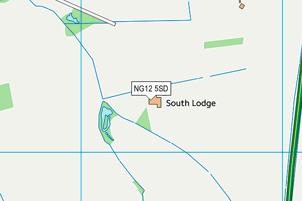 NG12 5SD map - OS VectorMap District (Ordnance Survey) NG12 5SD map - OS VectorMap District (Ordnance Survey)