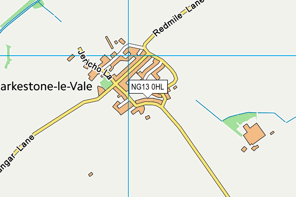 NG13 0HL map - OS VectorMap District (Ordnance Survey) NG13 0HL map - OS VectorMap District (Ordnance Survey)