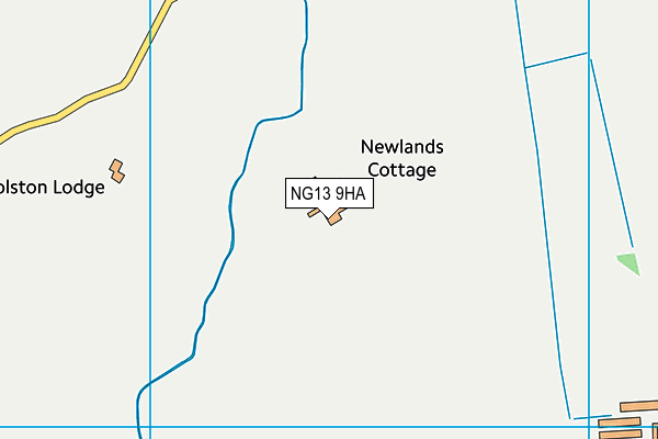 NG13 9HA map - OS VectorMap District (Ordnance Survey) NG13 9HA map - OS VectorMap District (Ordnance Survey)