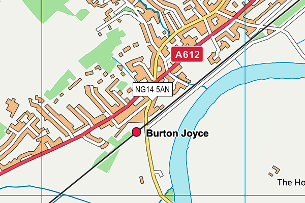 NG14 5AN map - OS VectorMap District (Ordnance Survey) NG14 5AN map - OS VectorMap District (Ordnance Survey)