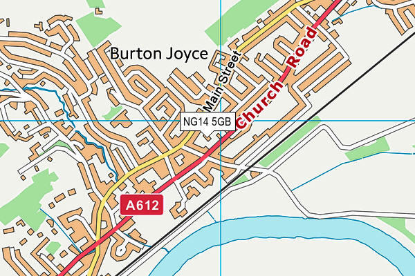 NG14 5GB map - OS VectorMap District (Ordnance Survey) NG14 5GB map - OS VectorMap District (Ordnance Survey)