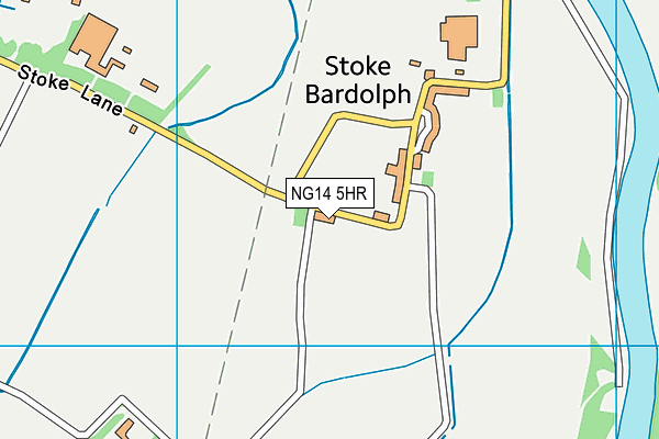NG14 5HR map - OS VectorMap District (Ordnance Survey) NG14 5HR map - OS VectorMap District (Ordnance Survey)