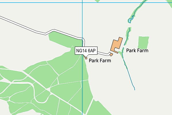 NG14 6AP map - OS VectorMap District (Ordnance Survey) NG14 6AP map - OS VectorMap District (Ordnance Survey)